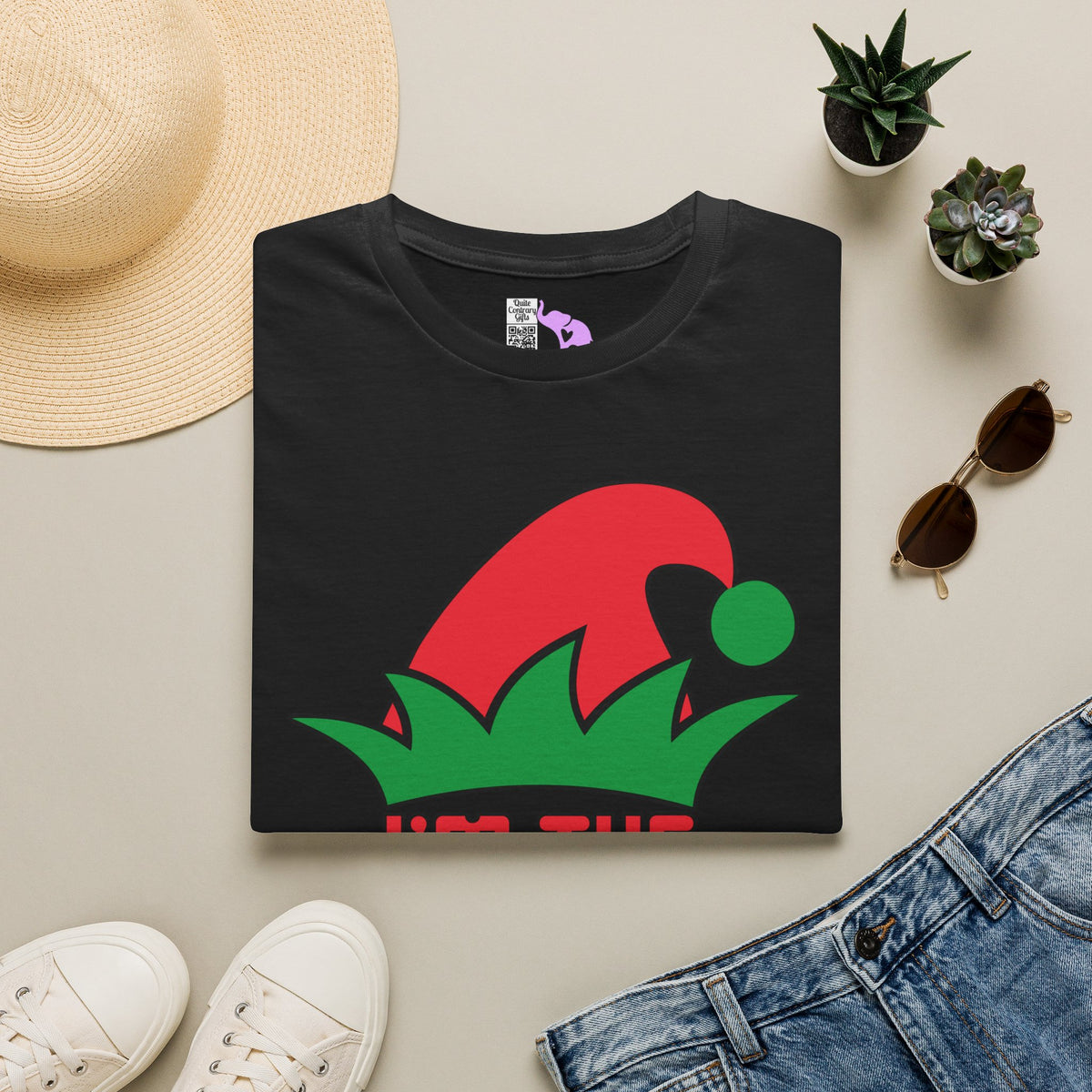 I'm The Gamer Elf Personalized Adult T-shirt