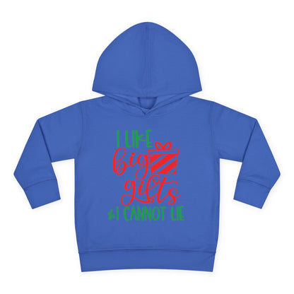 I Like Big Gifts & I Cannot Lie Toddler Pullover Fleece Hoodie