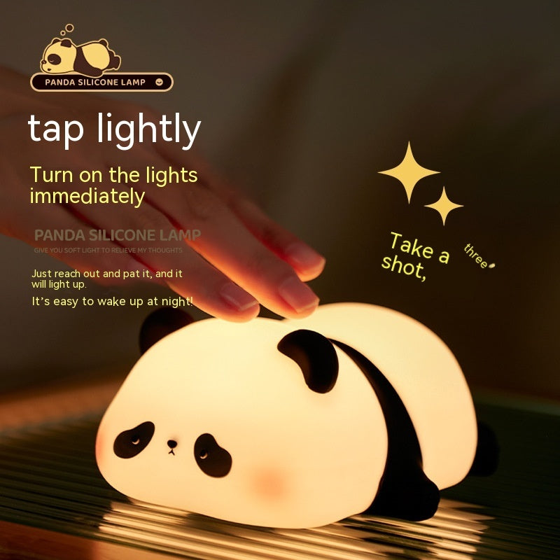 Silicone Panda Touch Night Lights