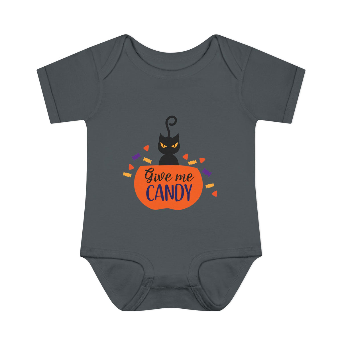 Give Me Candy Baby Rib Bodysuit