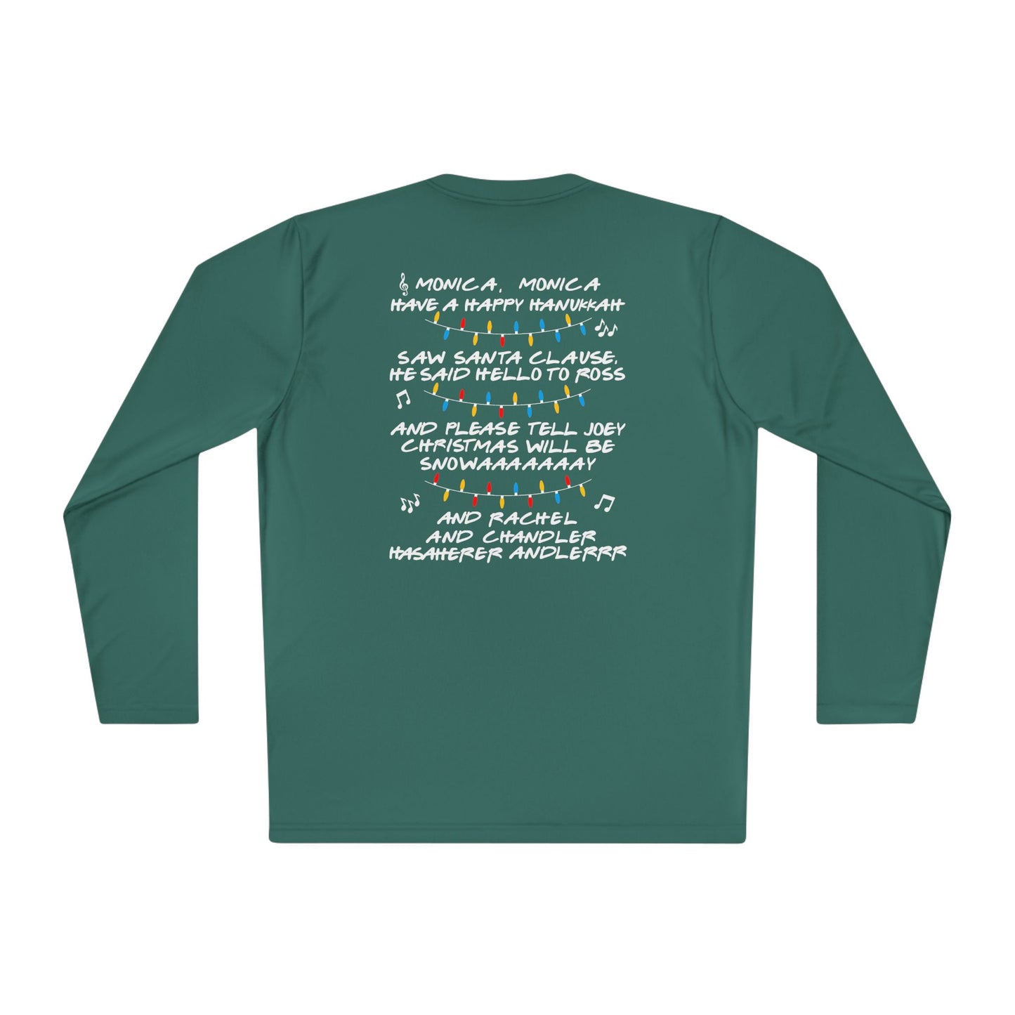 Could I Be Anymore Festive? (Friends, Phoebe's Christmas Song) Adult Long Sleeve Tee