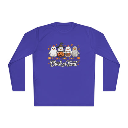 Chick or Treat Adult Long Sleeve Tee