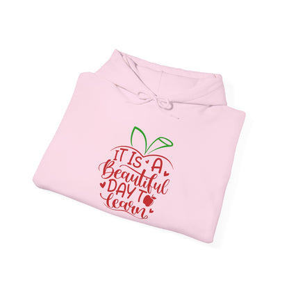 It's A Beautiful Day To Learn Heavy Blend™ Hooded Sweatshirt