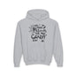 Will Trade Parents For Candy Youth Heavy Blend Hoodie