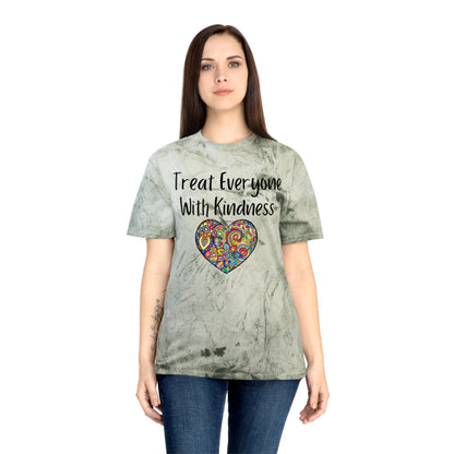 Treat Everyone With Kindness Unisex Color Blast T-Shirt
