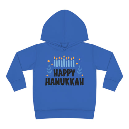 Happy Hanukkah 5 Toddler Pullover Fleece Hoodie