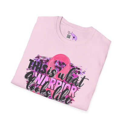 This Is What A Warrior Looks Like Adult T-shirt