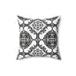 Ornamental Symmetry Throw Pillow
