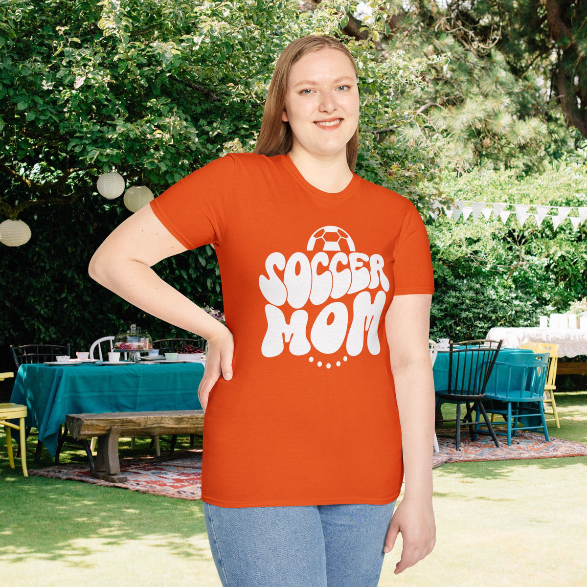 Soccer Mom Adult T-shirt
