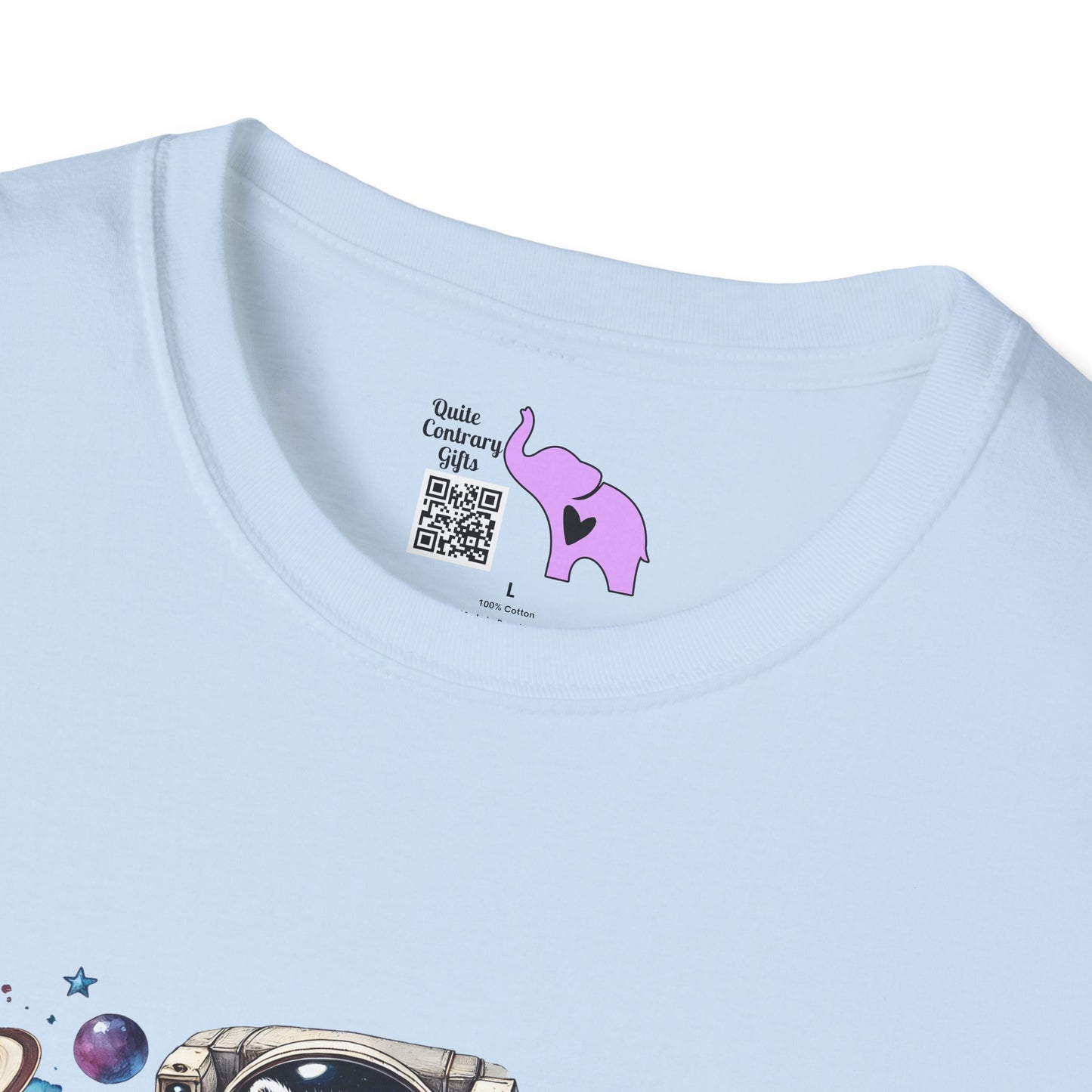 Astronaut Panda Adult T-shirt