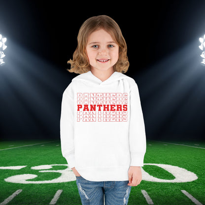 Panthers (Stacked) Toddler Hoodie