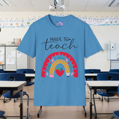 Made to Teach Rainbow T-shirt