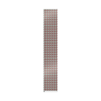 Winter Poinsettia Garden Wrapping Paper
