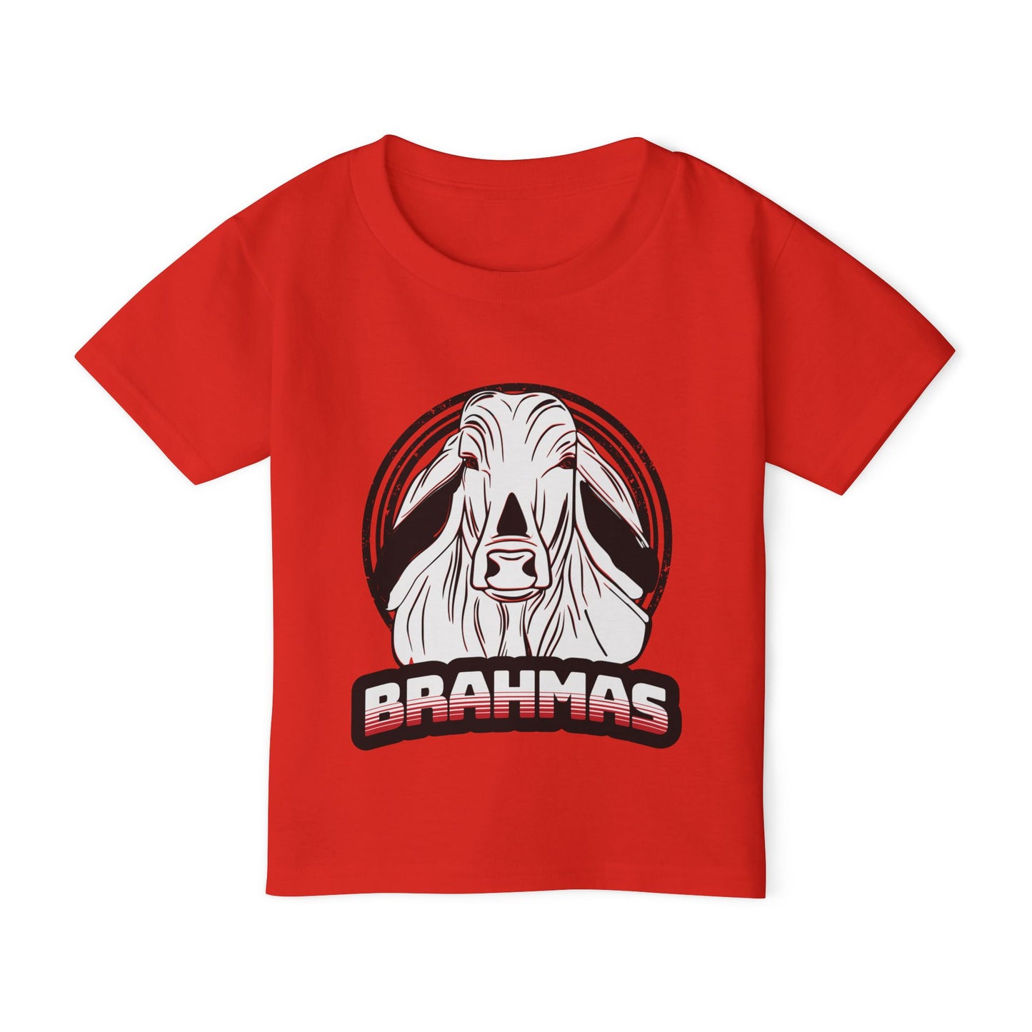 Brahmas Circle Heavy Cotton™ Toddler T-shirt