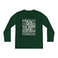 Kwanzaa Wordcloud Youth Long Sleeve Tee