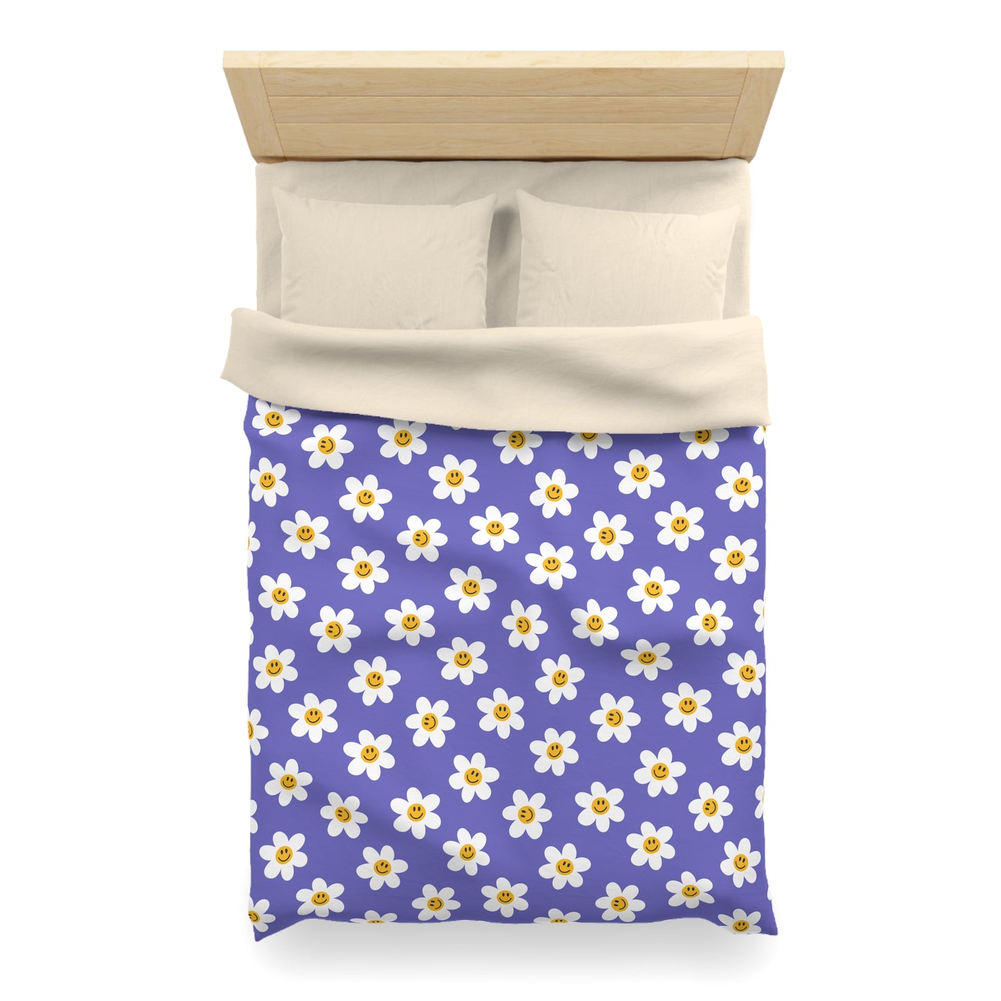Daisy Grins Microfiber Duvet Cover