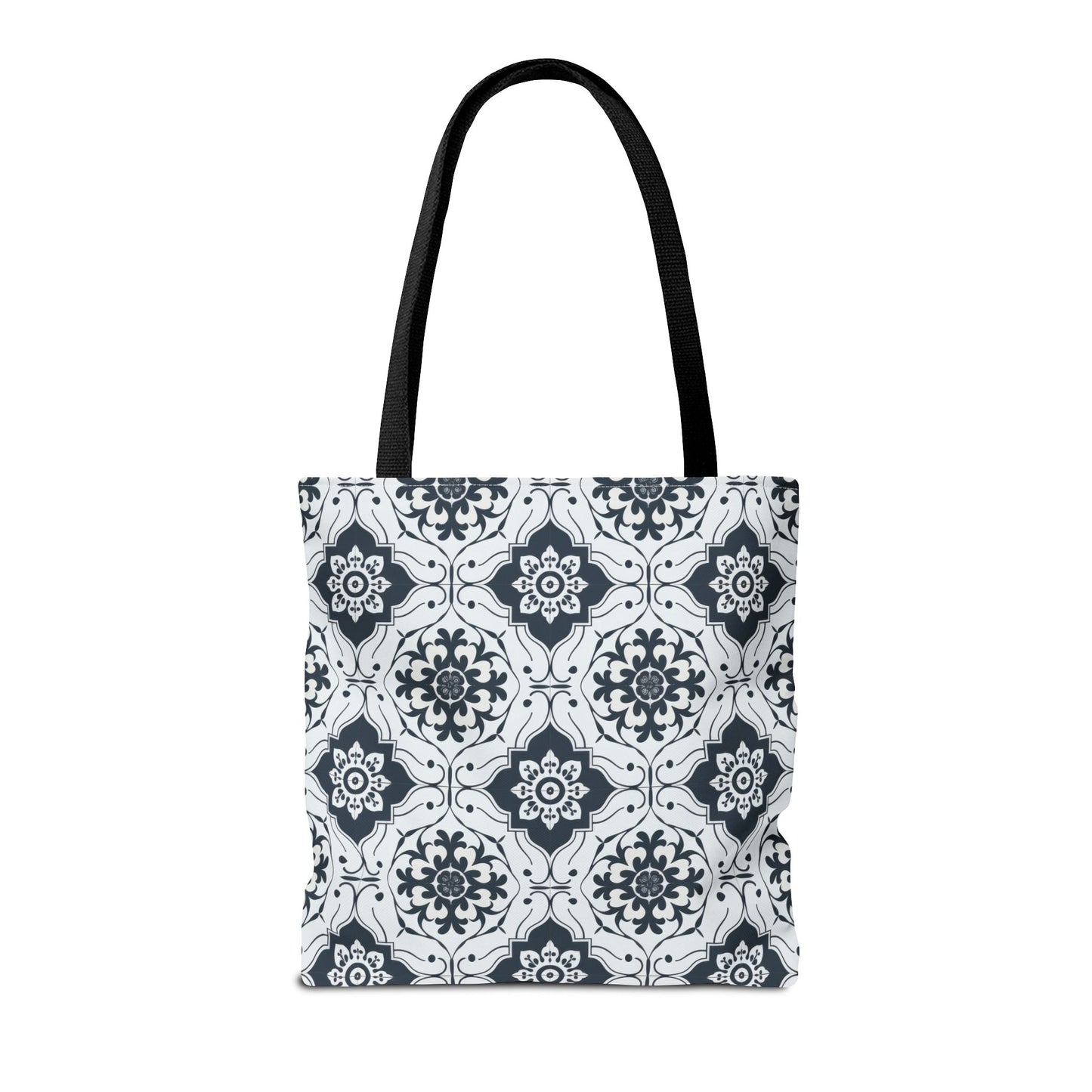 Lisbon Noir Canvas Tote Bag