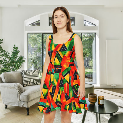 Abundance Vibes Women's Skater Dress