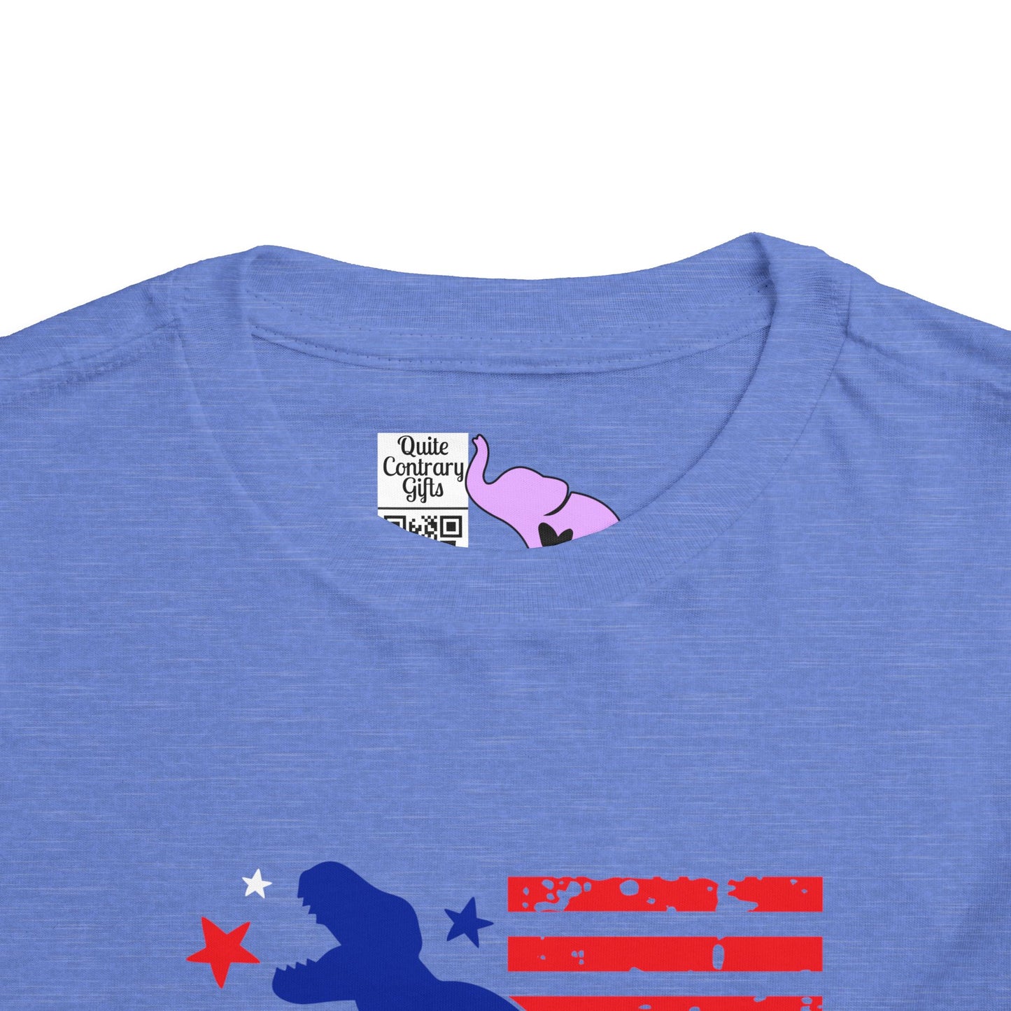 Patriotic T-Rex Toddler Tee