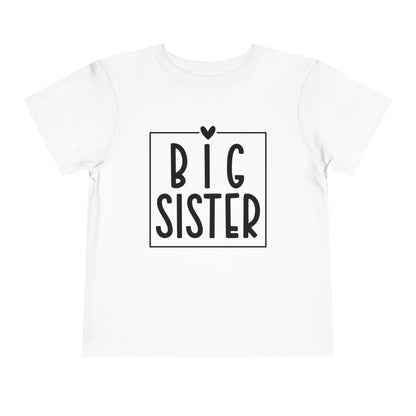 Big Sister (Heart/Box) Toddler Tee