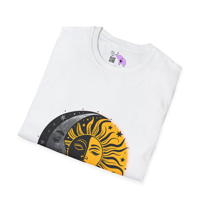 Sun Moon Stars Adult T-shirt