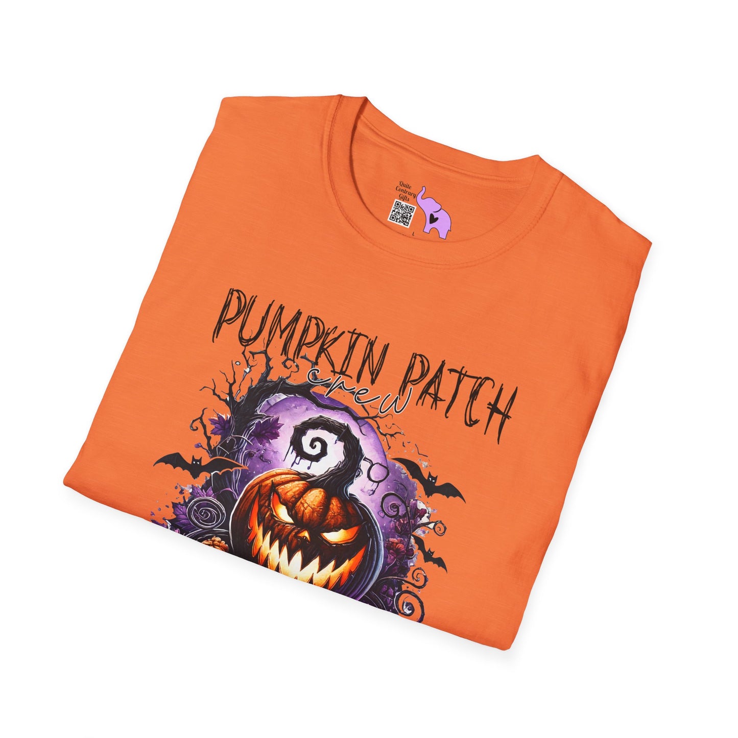 Spooky Pumpkin Patch Adult T-shirt