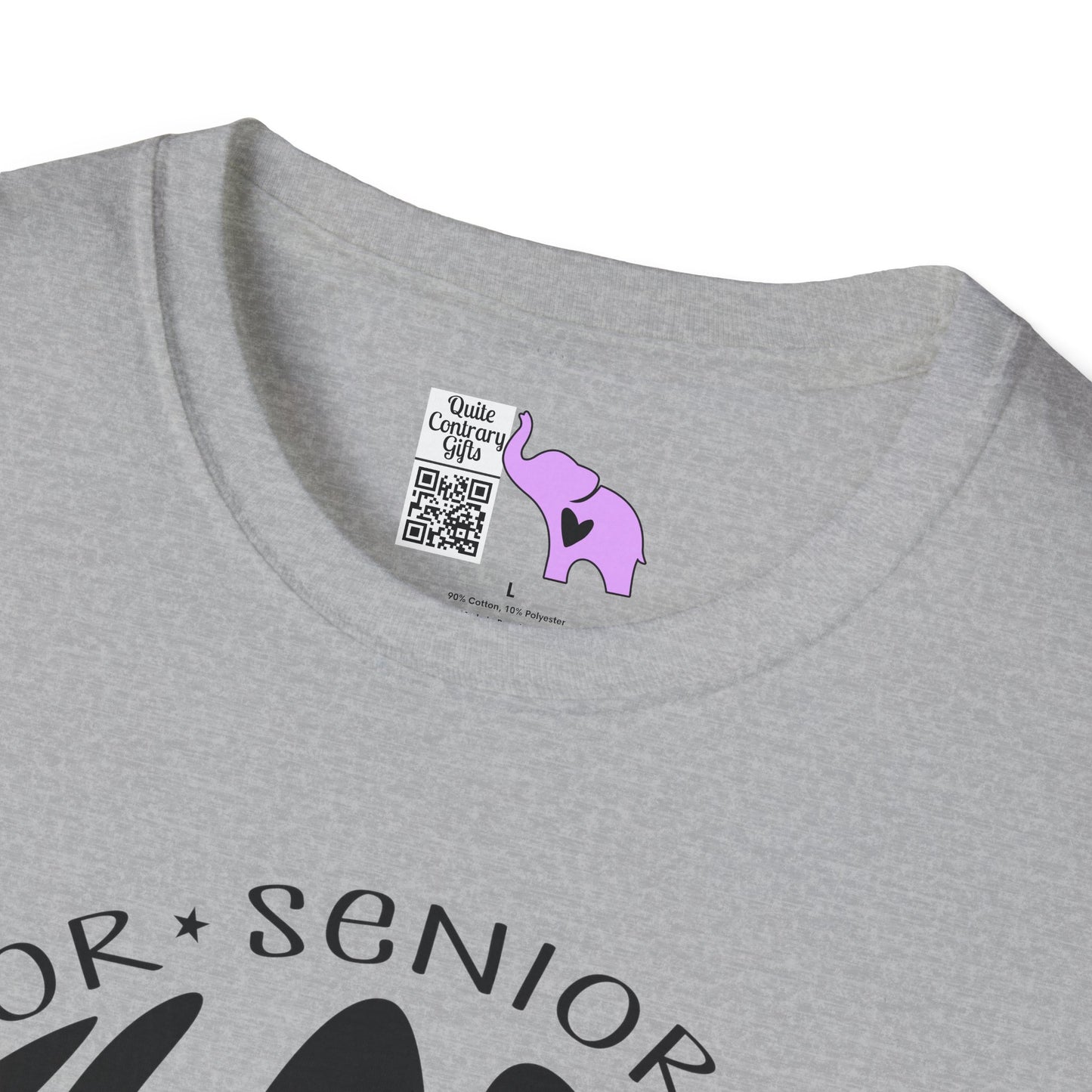 Round Senior Class of 2027 Adult T-shirt