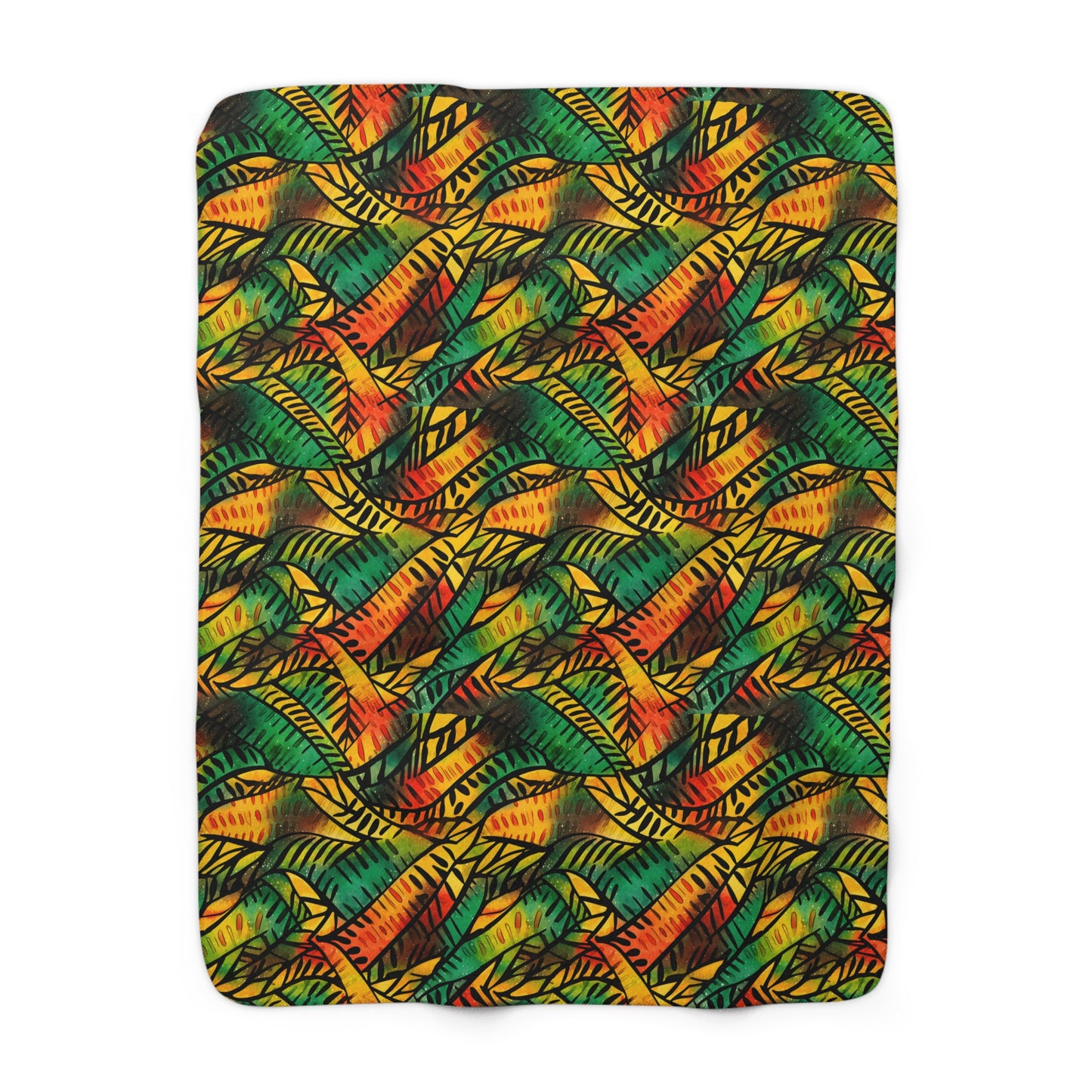 Kuumba Spark Sherpa Fleece Blanket