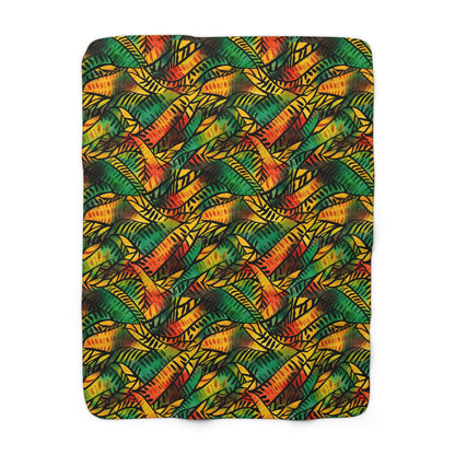 Kuumba Spark Sherpa Fleece Blanket