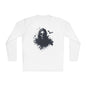 Creepy Death Skull Adult Long Sleeve Tee