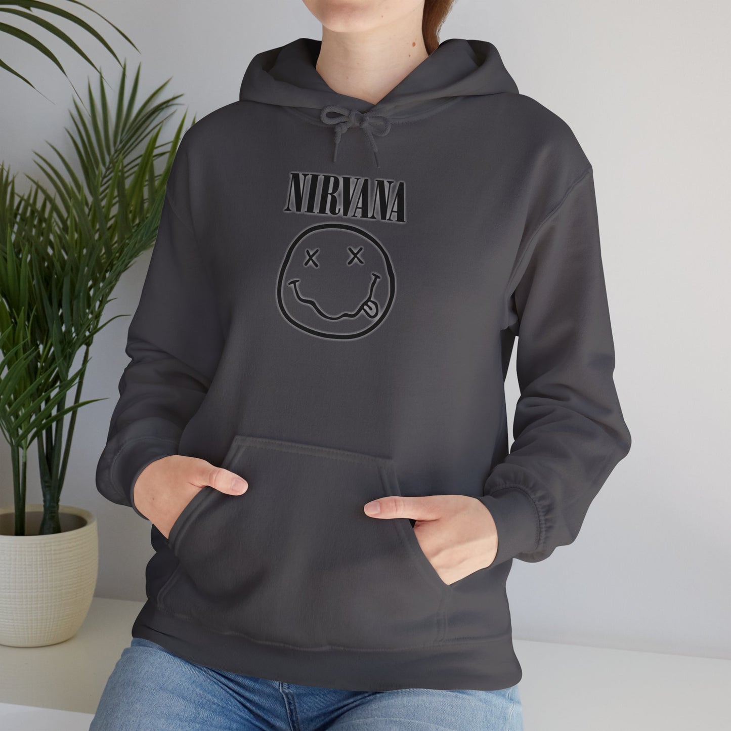 Nirvana Album Cover Adult Heavy Blend™ Hooded Sweatshirt