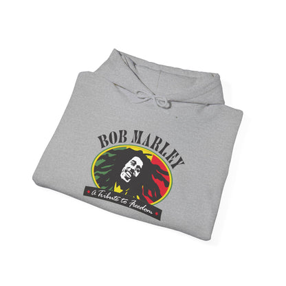 Bob Marley A Tribute To Freedom Adult Heavy Blend™ Hooded Sweatshirt