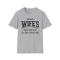 On My Wife's Last Nerve Adult T-shirt