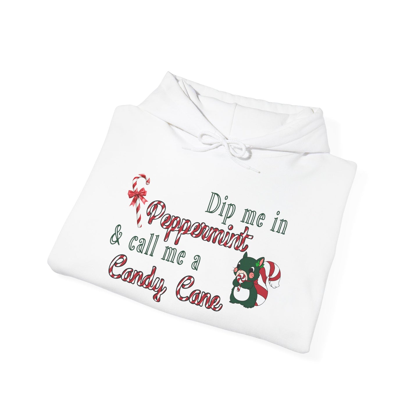 Dip Me In Peppermint & Call Me A Candy Cane Adult Heavy Blend™ Hoodie