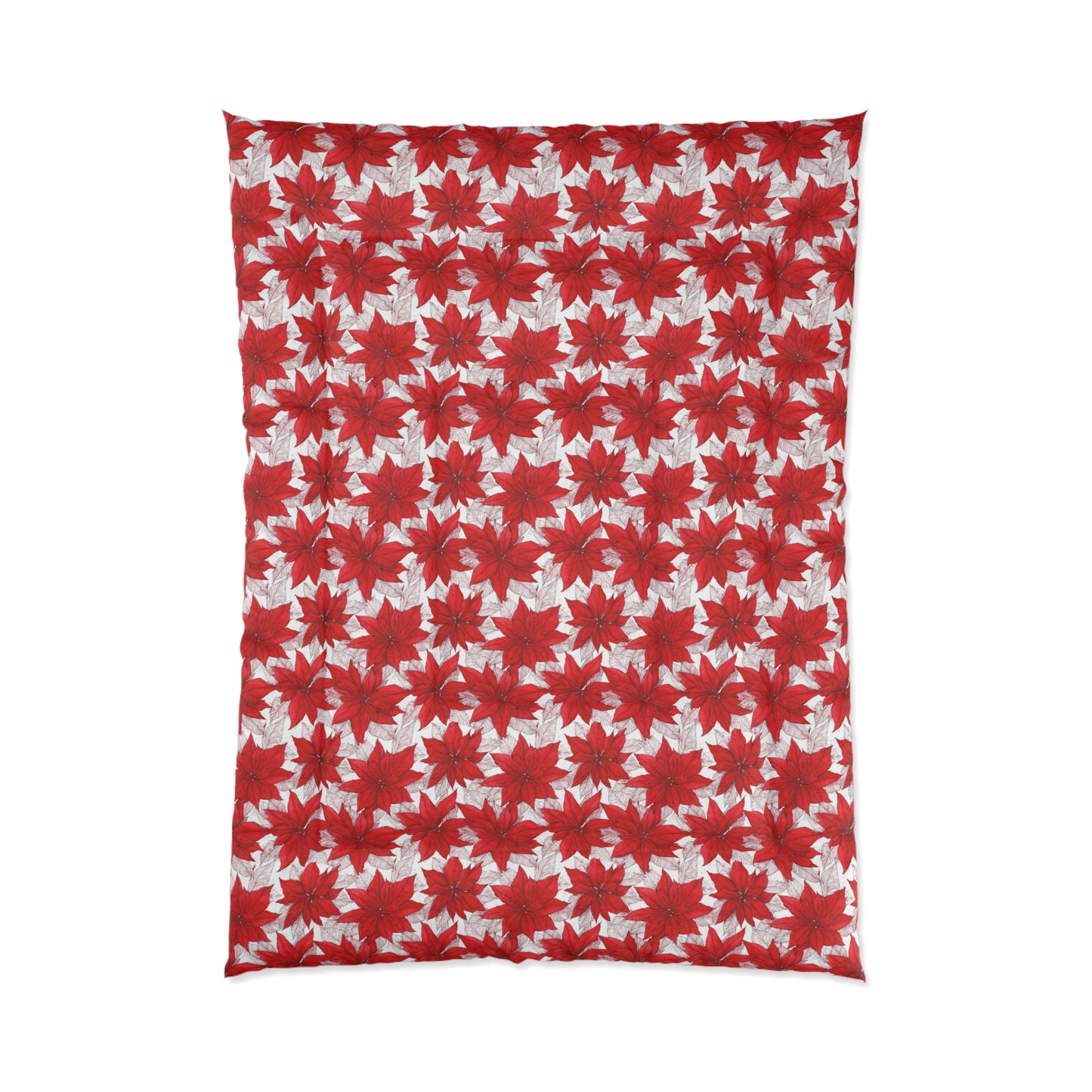 Christmas Blossom Sketch Comforter
