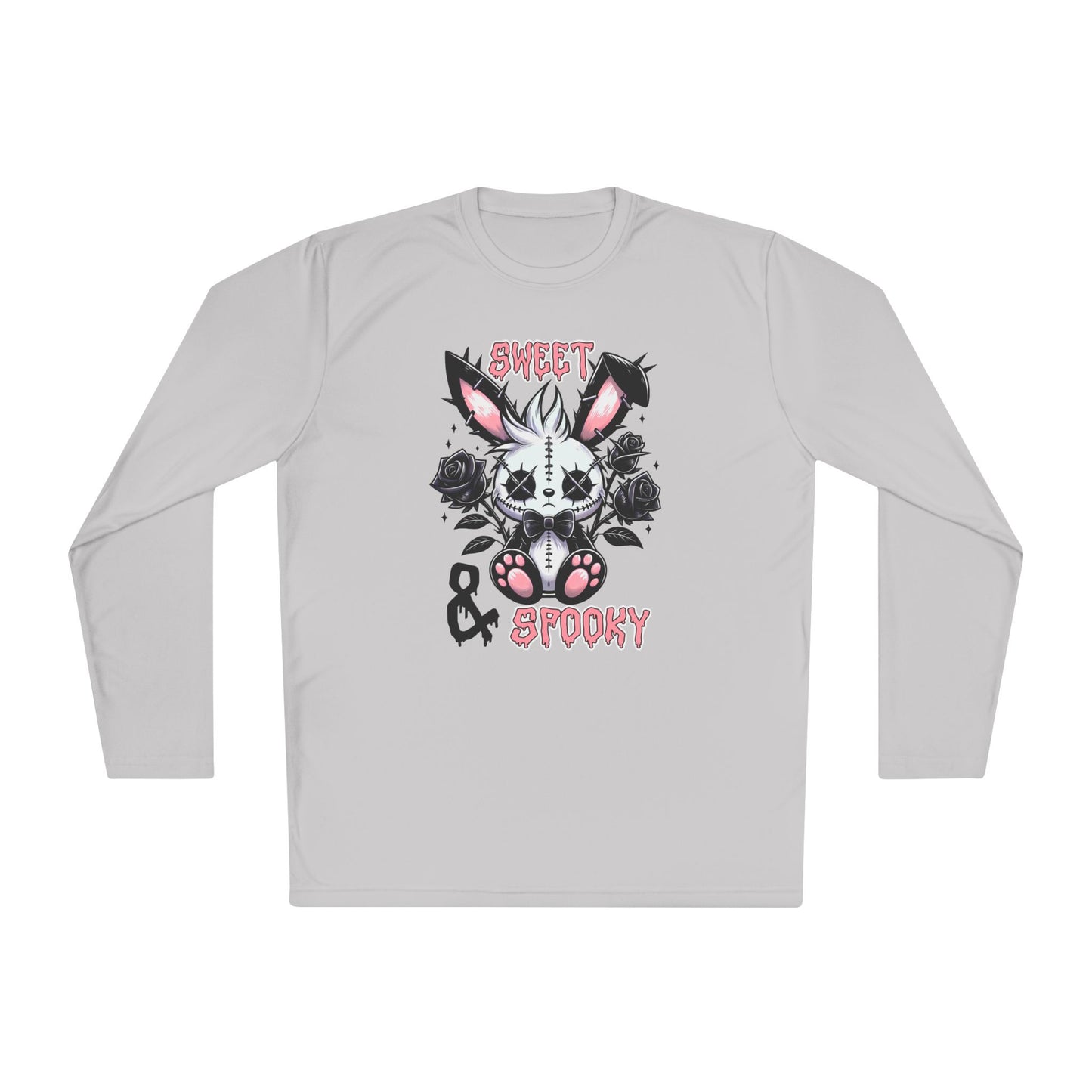 Sweet & Spook Voodoo Bunny Adult Long Sleeve Tee