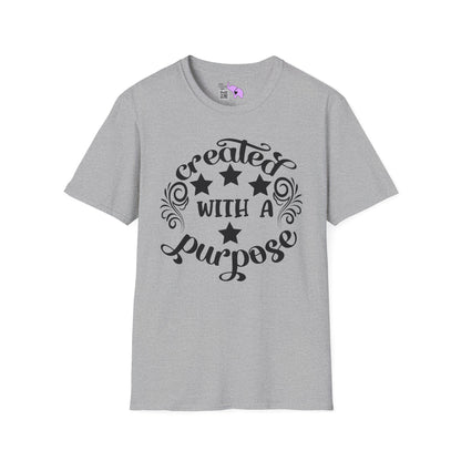 Created With A Purpose Adult T-shirt