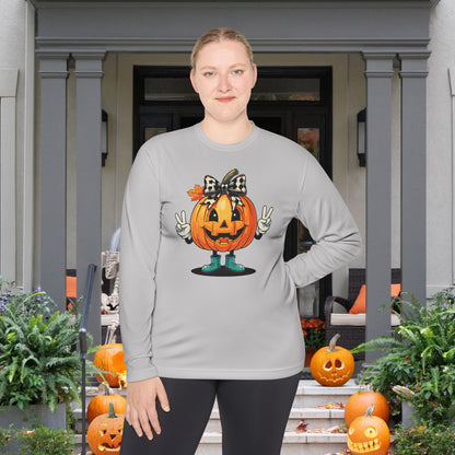 Pumpkin Peace Adult Long Sleeve Tee