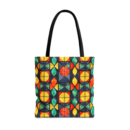 Candlelight Burst Canvas Tote Bag