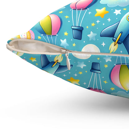 Up, Up & Away Throw Pillow