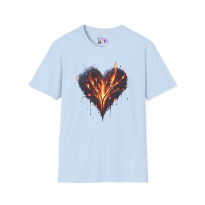 Burning Love Adult T-shirt