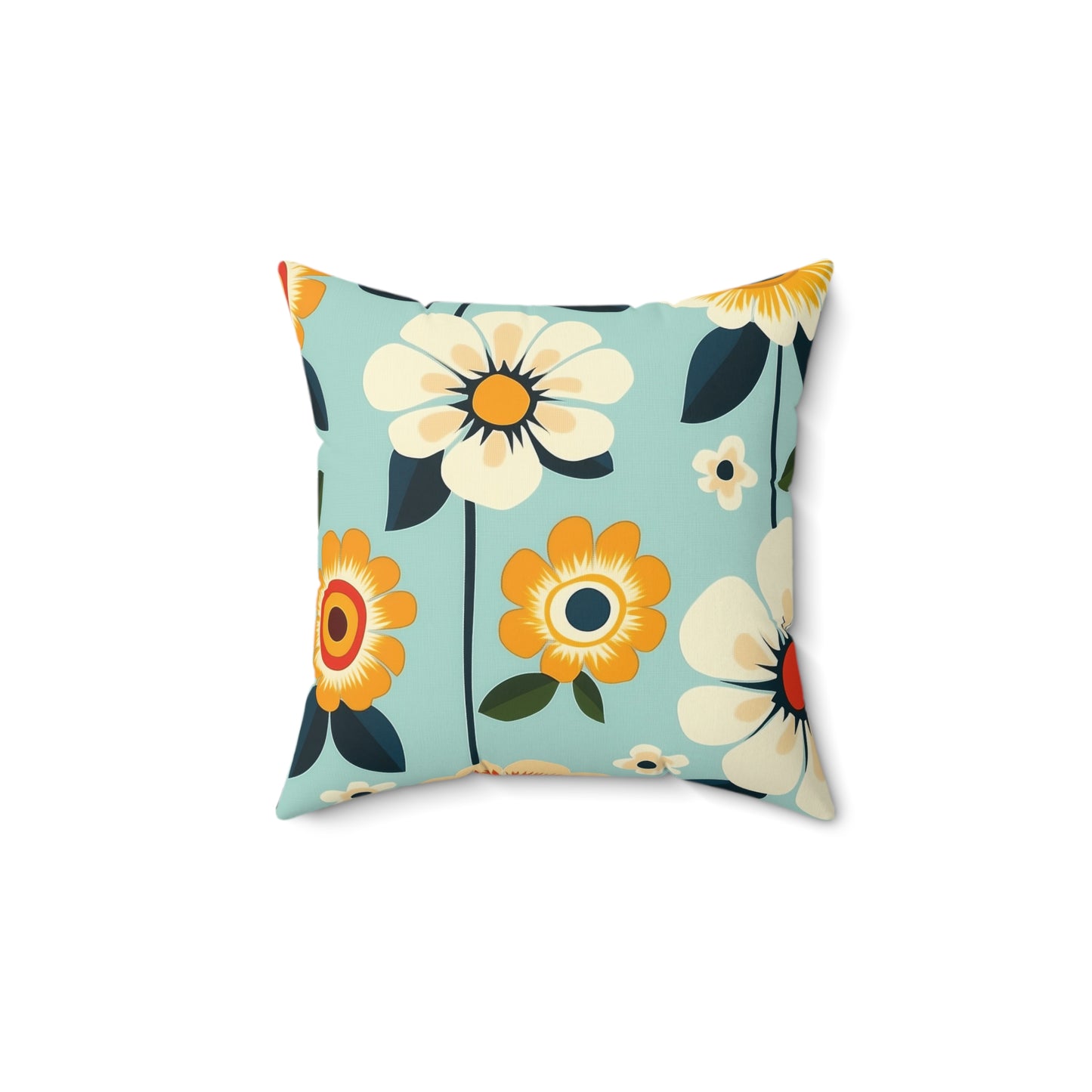 Joy Petals Throw Pillow