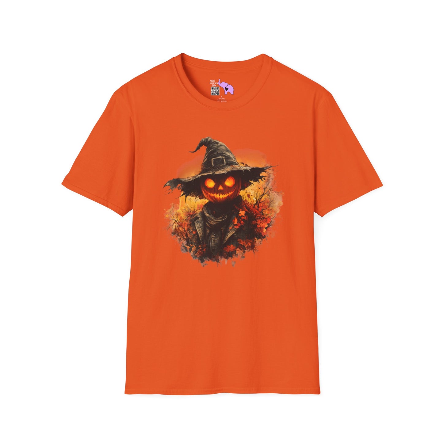 Halloween Scarecrow 4 Adult T-shirt