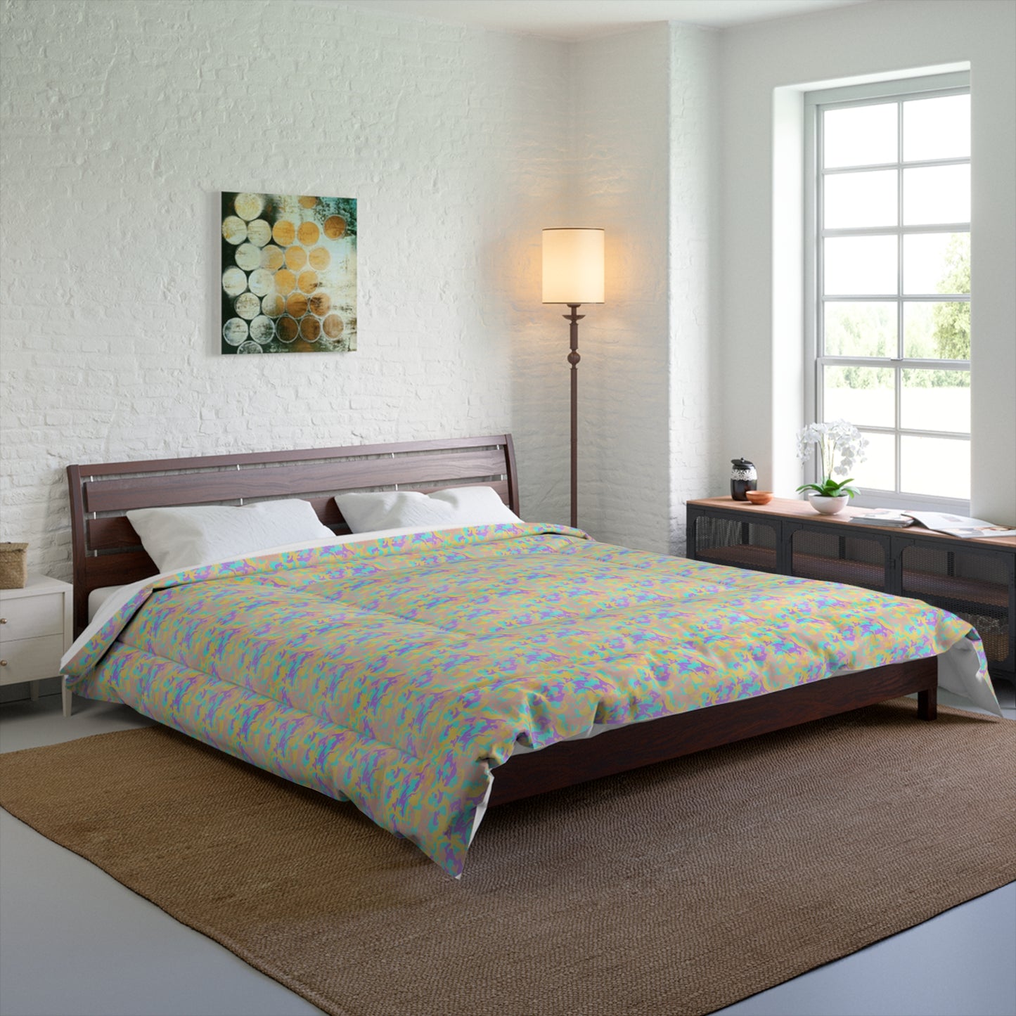 Dreamsicle Camo Basic Bedding Set