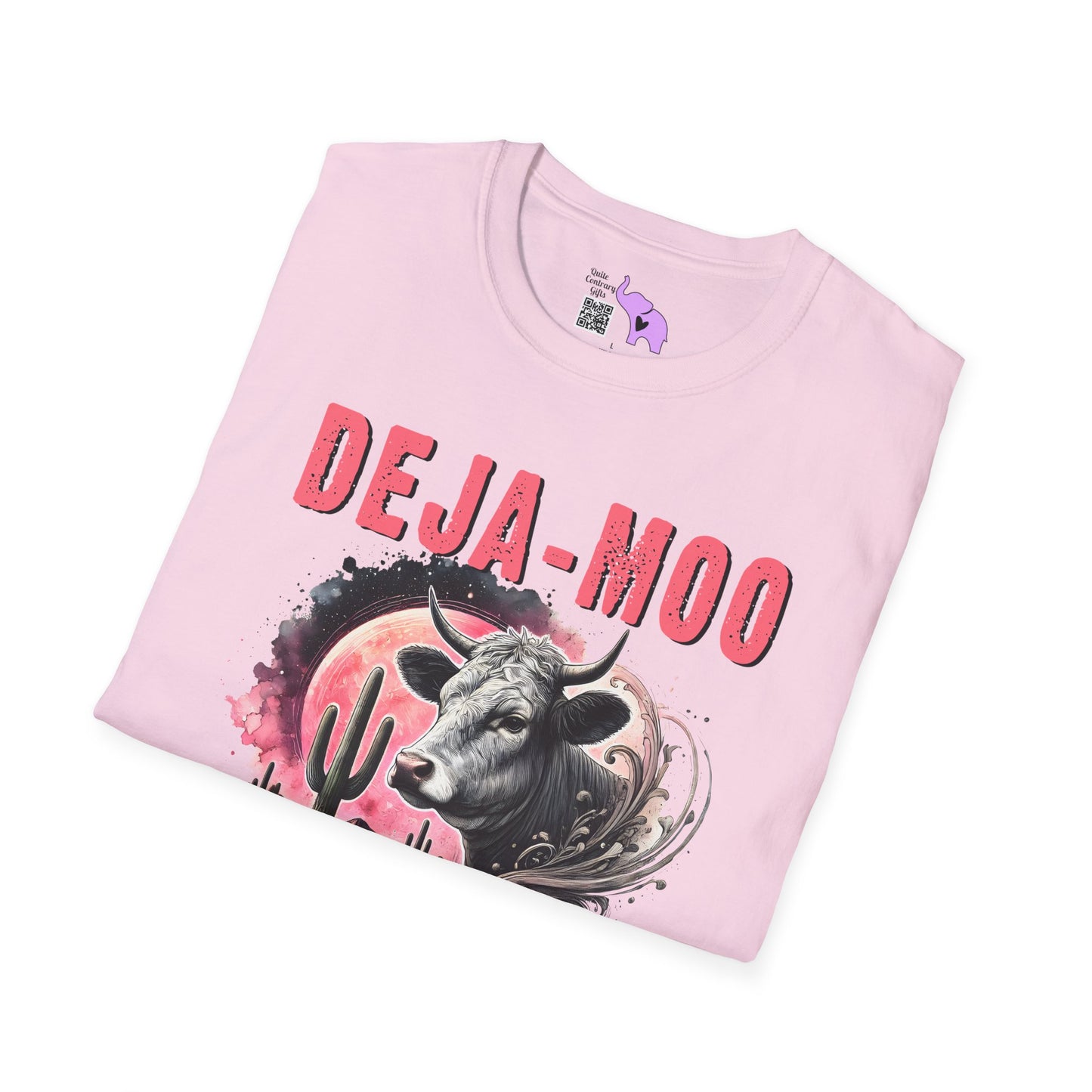 Deja Moo (2) Adult T-shirt