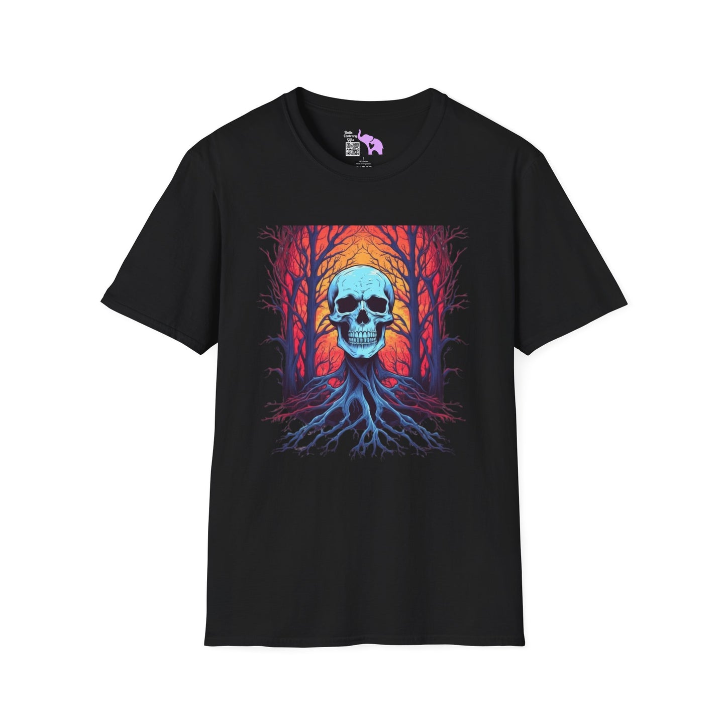 Creepy Bones 14 Adult T-shirt