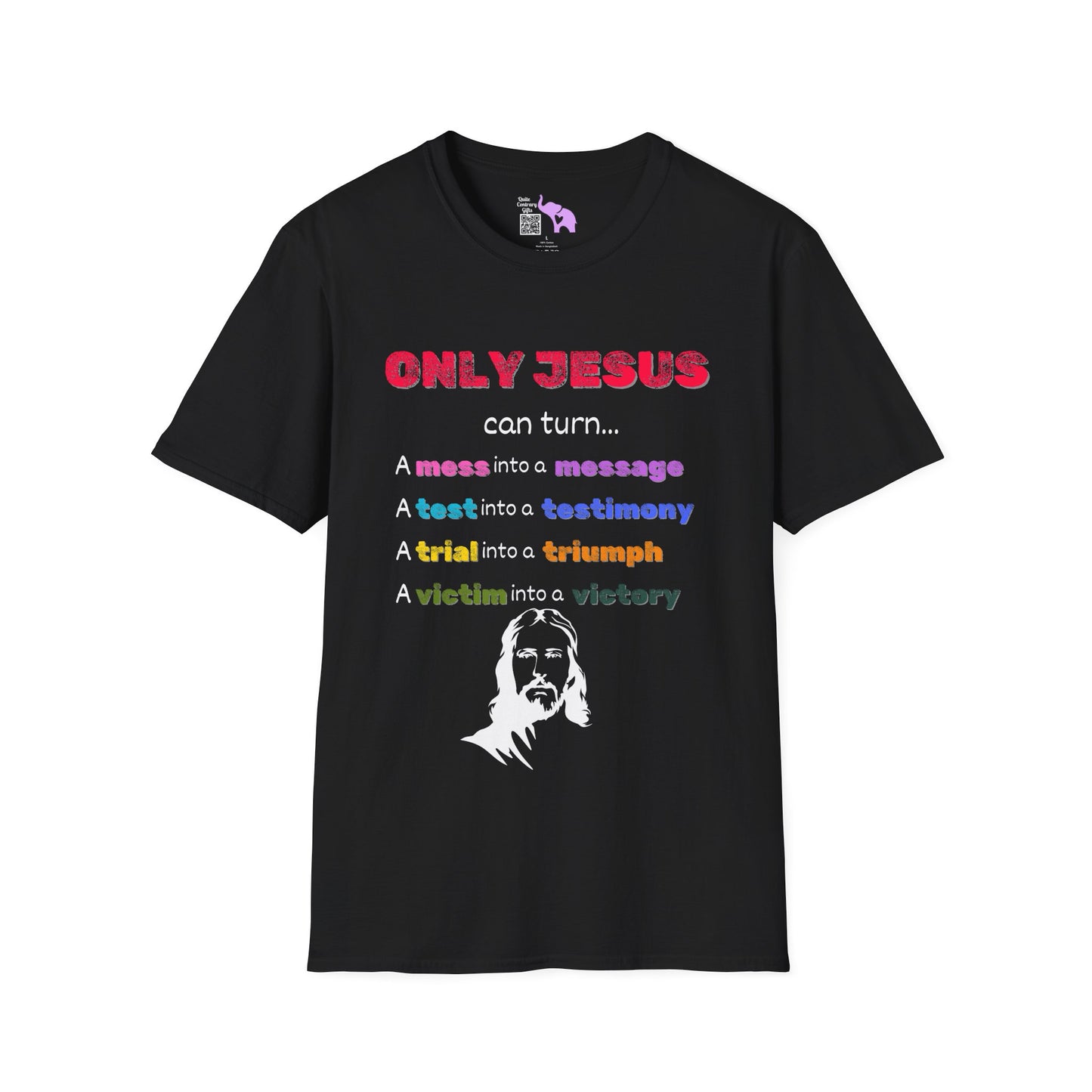 Only Jesus Adult T-shirt