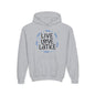 Hanukkah Live Love Latke Youth Hoodie