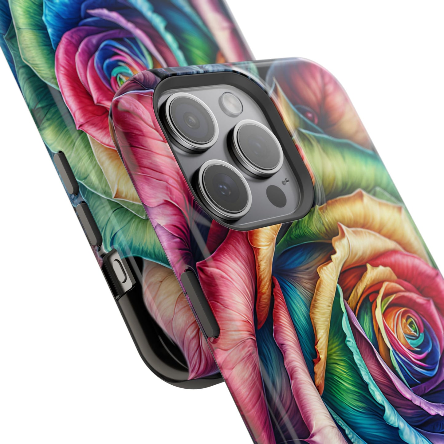 Colorful Rose MagSafe® Compatible Tough Case for iPhone