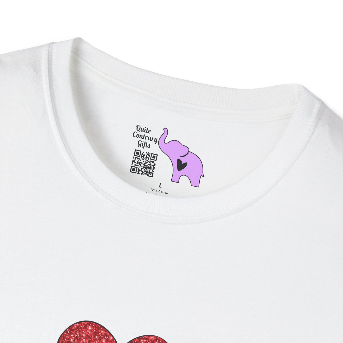 Stitch in Love 2 Adult T-shirt